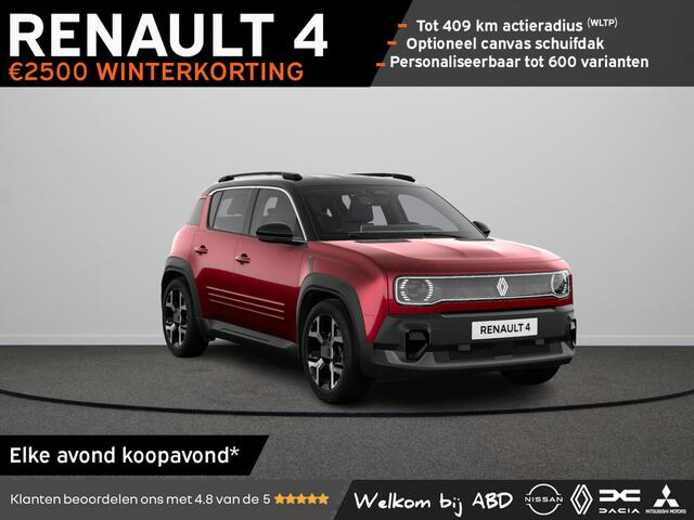 Renault 4 Techno Comfort range | Achteruitrijcamera | Elektronisch geregelde airconditioning | Full LED koplampen