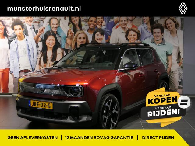 Renault 4 comfort range techno 52 kWh - Demo! - Beschikbaar per 12-03-2026 - All seasons - Verwarme voorstoelen & stuur!