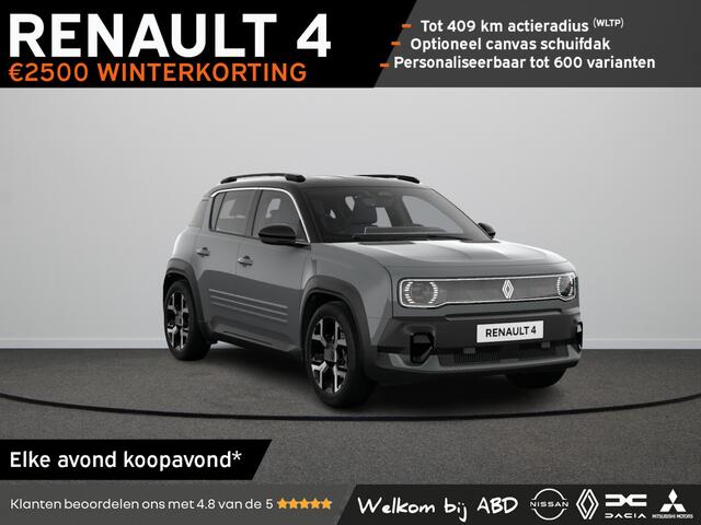 Renault 4 Techno Comfort range | Achteruitrijcamera | Elektronisch geregelde airconditioning | Full LED koplampen