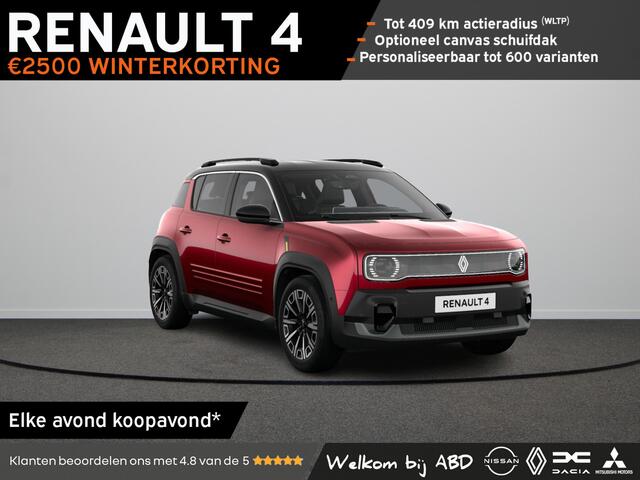 Renault 4 Iconic Comfort range | Achteruitrijcamera | Elektrisch verwarmbare voorstoelen | Elektronisch geregelde airconditioning