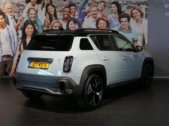 Renault 4 comfort range techno 52 kWh - NIEUW! - Elektrische kofferbakklep - Dodehoek - Stoel + stuurverwarming