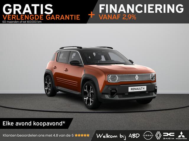 Renault 4 Techno Comfort range | Achteruitrijcamera | Elektronisch geregelde airconditioning | Full LED koplampen