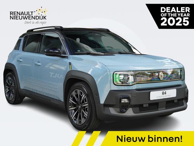 Renault 4 comfort range iconic 52 kWh / 2.000KM / FULL OPTION / PACK ADVANCED DRIVING ASSIST / NAVI / HARMAN KARDON / CAMERA / PDC 360 / STOELV. / STUURV. / ELEK. ACHTERKLEP / 18'' LMV
