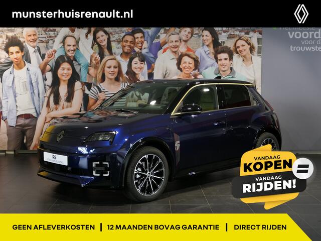 Renault 5 comfort range iconic cinq 52 kWh *NIEUW*, *uit voorraad leverbaar!* - Adaptive cruise, parkeerassistent, camera, Harman Kardon