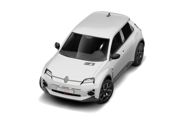 Renault 5 Roland-Garros | Achteruitrijcamera | Elektrisch verwarmbare voorstoelen | ISOFIX-bevestigingssysteem voor kinderzitjes op passagiersstoel en op de twee buitenste zitplaatsen achter