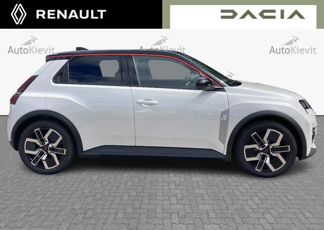 Renault 5 comfort range techno 52 kWh - pack winter,two-tone kleurstelling,daklijst in kleur rouge,all weather banden