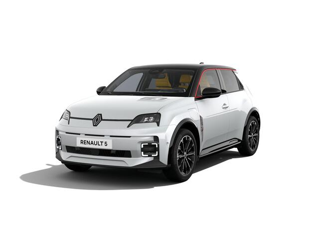 Renault 5 Iconic cinq Comfort range | Achteruitrijcamera | Elektrisch verwarmbare voorstoelen | ISOFIX-bevestigingssysteem voor kinderzitjes op passagiersstoel en op de twee buitenste zitplaatsen achter