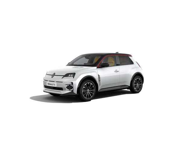 Renault 5 Iconic cinq Comfort range | Achteruitrijcamera | Elektrisch verwarmbare voorstoelen | ISOFIX-bevestigingssysteem voor kinderzitjes op passagiersstoel en op de twee buitenste zitplaatsen achter
