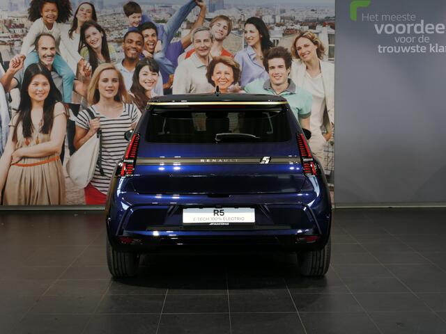 Renault 5 comfort range iconic cinq 52 kWh *NIEUW!* *Harman Kardon!* - Parkeerassistent, 18" LMV, adaptive cruise, stoel + stuurverwarming