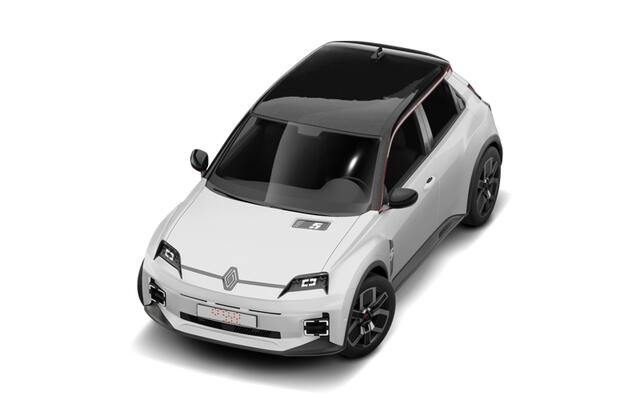 Renault 5 Iconic cinq | Achteruitrijcamera | Elektrisch verwarmbare voorstoelen | ISOFIX-bevestigingssysteem voor kinderzitjes op passagiersstoel en op de twee buitenste zitplaatsen achter