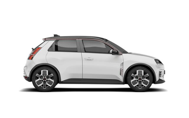 Renault 5 Roland-Garros | Achteruitrijcamera | Elektrisch verwarmbare voorstoelen | ISOFIX-bevestigingssysteem voor kinderzitjes op passagiersstoel en op de twee buitenste zitplaatsen achter