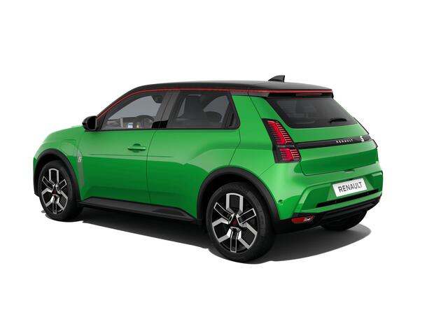 Renault 5 Techno | Achteruitrijcamera | ISOFIX-bevestigingssysteem voor kinderzitjes op passagiersstoel en op de twee buitenste zitplaatsen achter | LED-dagrijverlichting met specifiek vormgegeven lichtsignatuur