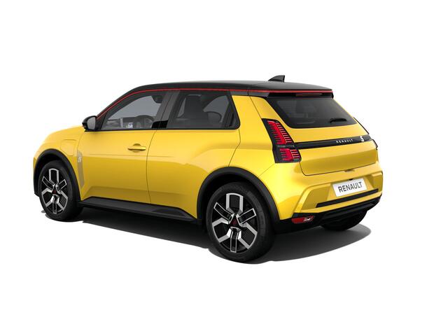 Renault 5 Techno | Achteruitrijcamera | ISOFIX-bevestigingssysteem voor kinderzitjes op passagiersstoel en op de twee buitenste zitplaatsen achter | LED-dagrijverlichting met specifiek vormgegeven lichtsignatuur