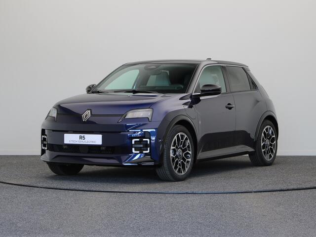 Renault 5 Roland-Garros Comfort range | Achteruitrijcamera | Elektrisch verwarmbare voorstoelen | ISOFIX-bevestigingssysteem voor kinderzitjes op passagiersstoel en op de twee buitenste zitplaatsen achter