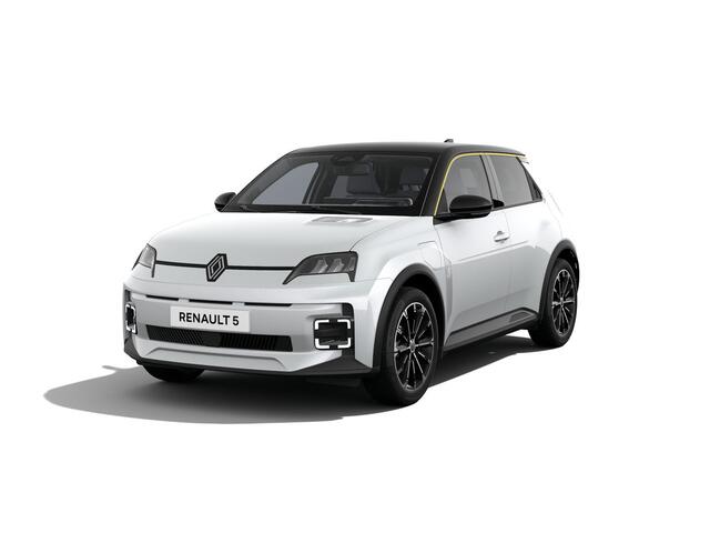 Renault 5 Techno Comfort range | Achteruitrijcamera | ISOFIX-bevestigingssysteem voor kinderzitjes op passagiersstoel en op de twee buitenste zitplaatsen achter | LED-dagrijverlichting met specifiek vormgegeven lichtsignatuur