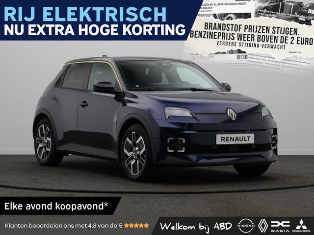 Renault 5 Techno Comfort range | Achteruitrijcamera | ISOFIX-bevestigingssysteem voor kinderzitjes op passagiersstoel en op de twee buitenste zitplaatsen achter | LED-dagrijverlichting met specifiek vormgegeven lichtsignatuur