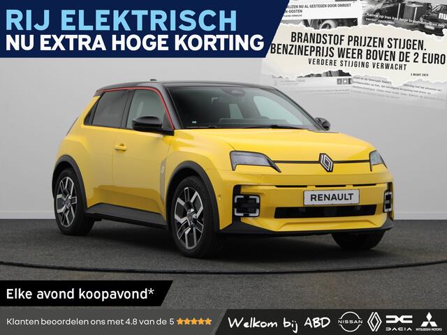 Renault 5 Techno Urban range | Achteruitrijcamera | ISOFIX-bevestigingssysteem voor kinderzitjes op passagiersstoel en op de twee buitenste zitplaatsen achter | LED-dagrijverlichting met specifiek vormgegeven lichtsignatuur