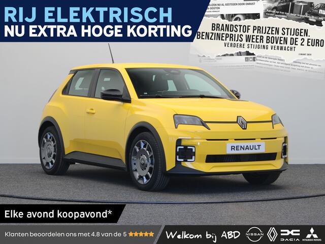 Renault 5 Evolution Urban range | Cruise control met snelheidsbegrenzer | Full LED koplampen | ISOFIX-bevestigingssysteem voor kinderzitjes op passagiersstoel en op de twee buitenste zitplaatsen achter