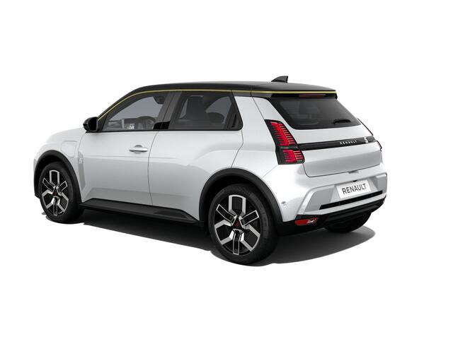 Renault 5 Techno | Achteruitrijcamera | ISOFIX-bevestigingssysteem voor kinderzitjes op passagiersstoel en op de twee buitenste zitplaatsen achter | LED-dagrijverlichting met specifiek vormgegeven lichtsignatuur