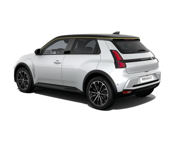Renault 5 Techno | Achteruitrijcamera | ISOFIX-bevestigingssysteem voor kinderzitjes op passagiersstoel en op de twee buitenste zitplaatsen achter | LED-dagrijverlichting met specifiek vormgegeven lichtsignatuur