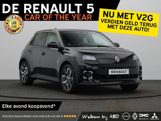 Renault 5 Techno Comfort range | Achteruitrijcamera | ISOFIX-bevestigingssysteem voor kinderzitjes op passagiersstoel en op de twee buitenste zitplaatsen achter | LED-dagrijverlichting met specifiek vormgegeven lichtsignatuur