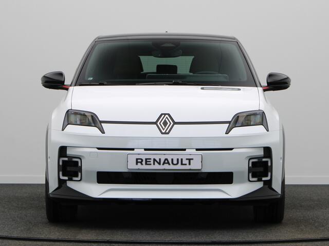 Renault 5 Iconic cinq Comfort range | Achteruitrijcamera | Elektrisch verwarmbare voorstoelen | ISOFIX-bevestigingssysteem voor kinderzitjes op passagiersstoel en op de twee buitenste zitplaatsen achter
