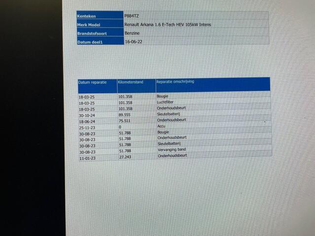 Renault Arkana 1.6 E-Tech Hybrid 145 Intens - Carplay, Navi, Cruise, Camera