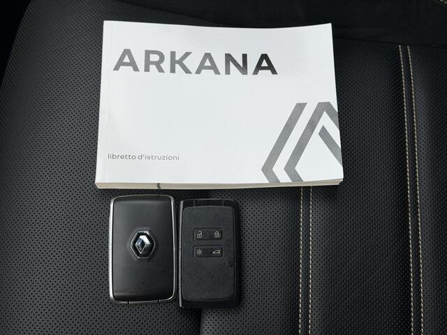 Renault Arkana 1.6 E-Tech hybrid 145 E-Tech engineered / Automaat / Dealer Onderhouden / Navigatie / Adaptieve Cruise / Camera / Lederen & Alcantara Bekleding / Apple Carplay & Android Auto / Volledig Digitaal Display /