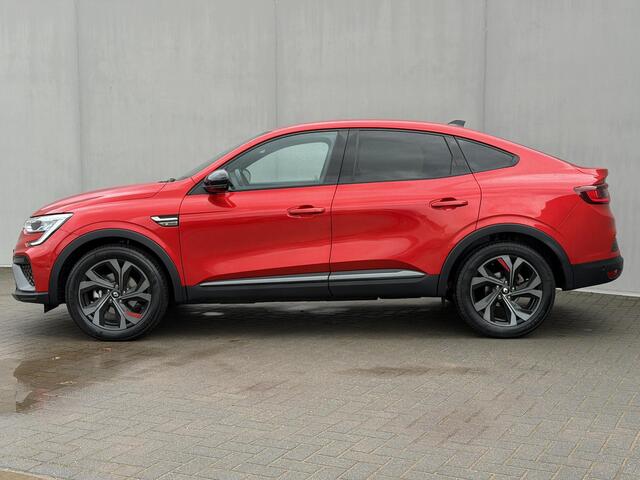 Renault Arkana 1.6 E-Tech Hybrid 145 R.S. Line / Trekhaak / Adaptieve Cruise / Elektr. Stoelen / Apple Carplay & Android Auto / Camera / Navigatie / Stoel & Stuurwiel Verwarming / Lederen Bekleding / Carbon Interieur Delen / Dodehoek Detectie / DAB /