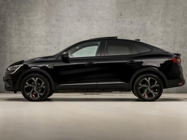 Renault Arkana 1.6 E-Tech Hybrid 145 R.S. Line 145Pk Automaat (SCHUIFDAK, APPLE CARPLAY, GROOT NAVI, KEYLESS, CAMERA, LEDER, GETINT GLAS, SPORTSTOELEN, ADAPTIVE CRUISE, ZWART HEMEL, NIEUWSTAAT)