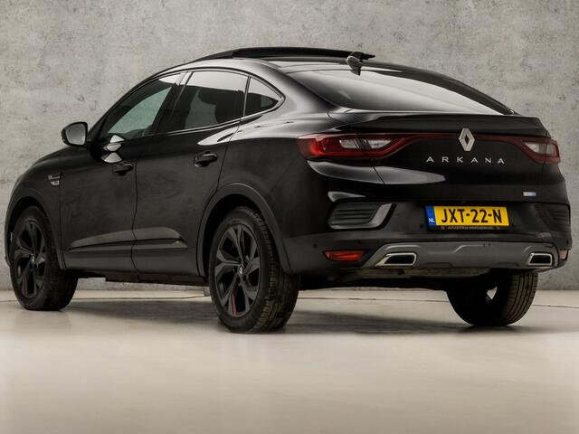 Renault Arkana 1.6 E-Tech Hybrid 145 R.S. Line 145Pk Automaat (SCHUIFDAK, APPLE CARPLAY, GROOT NAVI, KEYLESS, CAMERA, LEDER, GETINT GLAS, SPORTSTOELEN, ADAPTIVE CRUISE, ZWART HEMEL, NIEUWSTAAT)