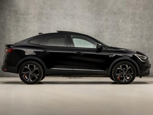 Renault Arkana 1.6 E-Tech Hybrid 145 R.S. Line 145Pk Automaat (SCHUIFDAK, APPLE CARPLAY, GROOT NAVI, KEYLESS, CAMERA, LEDER, GETINT GLAS, SPORTSTOELEN, ADAPTIVE CRUISE, ZWART HEMEL, NIEUWSTAAT)