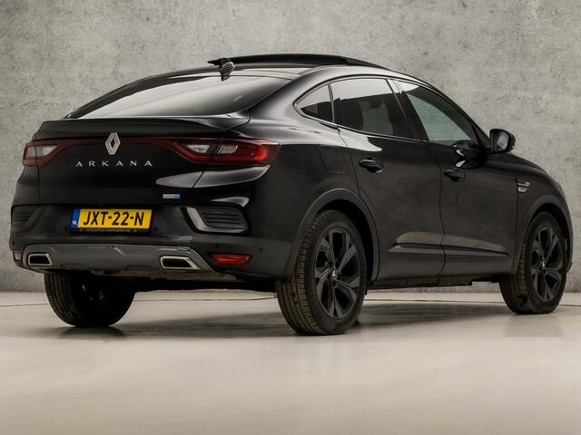 Renault Arkana 1.6 E-Tech Hybrid 145 R.S. Line 145Pk Automaat (SCHUIFDAK, APPLE CARPLAY, GROOT NAVI, KEYLESS, CAMERA, LEDER, GETINT GLAS, SPORTSTOELEN, ADAPTIVE CRUISE, ZWART HEMEL, NIEUWSTAAT)