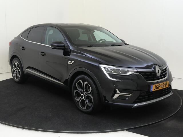Renault Arkana 1.6 E-Tech Hybrid 145 PK | Apple Carplay/Android | cruise control adaptief | dodehoek detectie | electronic climate control | LED koplampen | lederen bekleding | lichtmetalen velgen 18" | navigatiesysteem | voorstoelen verwarmd |