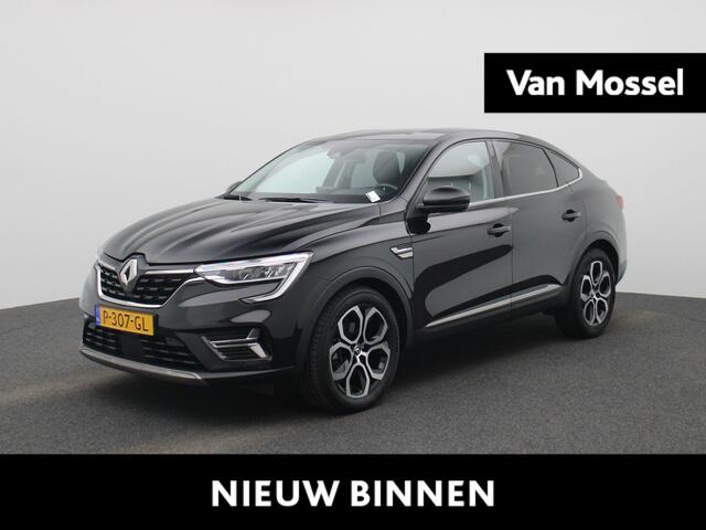 Renault Arkana 1.6 E-Tech Hybrid 145 Intens | Airconditioning, Licht metalen velgen 18 inch | Cruise control Adaptive | Navigatie | Half lederen bekleding zwart | LED koplampen | Park Distance Control voor en achter | Achteruitrijcamera |