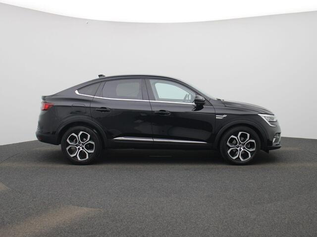 Renault Arkana 1.6 E-Tech Hybrid 145 Intens | Airconditioning, Licht metalen velgen 18 inch | Cruise control Adaptive | Navigatie | Half lederen bekleding zwart | LED koplampen | Park Distance Control voor en achter | Achteruitrijcamera |