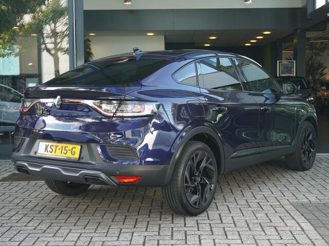 Renault Arkana 1.6 E-Tech full hybrid 145 esprit Alpine AUTOMAAT / 26.000KM / NAVI / CAMERA / ADAPT. CRUISE / BLINDSPOT / ELEK. STOELEN / STOELV. / STUURV. / KEYLESS / PRIVACY GLASS / 19'' LMV