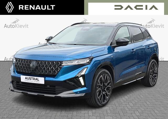 Renault Austral 1.2 E-Tech full hybrid 200 iconic esprit Alpine - NIEUW MODEL / 4CONTROL advanced / pack vision / pack light & sound / pack around view camera / two-tone kleurstelling