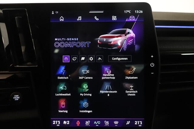 Renault Austral 1.2 E-Tech full hybrid 200 iconic esprit Alpine | 360° Camera | Matrix LED koplampen | Head up display | Elektr. voorstoelen & achterklep | Adaptieve cruise control |