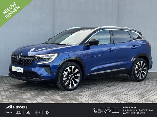 Renault Austral 1.2 E-Tech full hybrid 200 techno / Fabrieksgarantie tot 03-2028 / Panoramadak / Trekgewicht 1500 kg / Pack Look / 360 Rondomzicht camera / Apple Carplay Android Auto / Adaptief cruise control / Keyless Entry/Start / Draadloze telefoon lader /