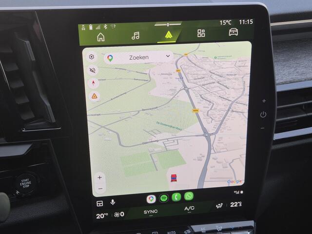 Renault Austral 1.2 E-Tech full hybrid 200 techno Automaat / Fabrieksgarantie tot 02-2028 / Trekgewicht 1500 kg / Panoramadak / Rondomzicht camera / Apple Carplay Android Auto / Draadloze telefoon lader / Keyless Entry/Start / Adaptief cruise control /