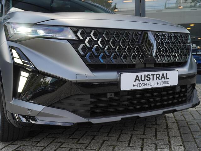 Renault Austral 1.2 E-Tech full hybrid 200 esprit Alpine AUTOMAAT / 11.000KM / PACK AROUND VIEW CAMERA / ADAPT. CRUISE / NAVI / CAMERA 360 / ELEK. ACHTERKLEP / ELEK. STOELEN / STOELV. / STUURV. / 20'' LMV