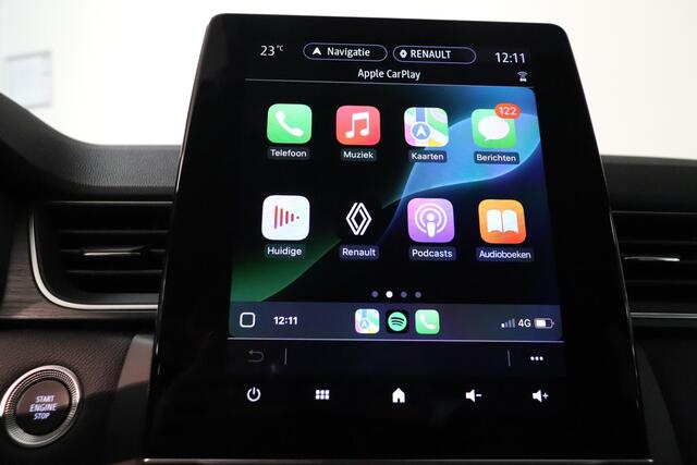 Renault CAPTUR 1.6 E-Tech full hybrid 145 iconic | 360 Camera | Leder bekleding | Adaptieve cruise control | BOSE audio | All season banden |