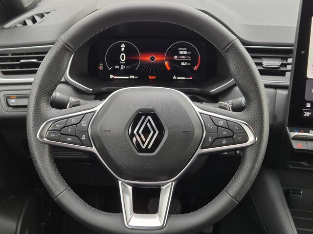 Renault CAPTUR 1.3 mild hybrid 160 techno Automaat / Pack Comfort / Navigatie via Apple Carplay of Android Auto / Adaptief CC / Stuur- en Stoelverwarming / Trekgewicht 1500 kg / Achteruitrijcamera / Keyless Entry/Start /