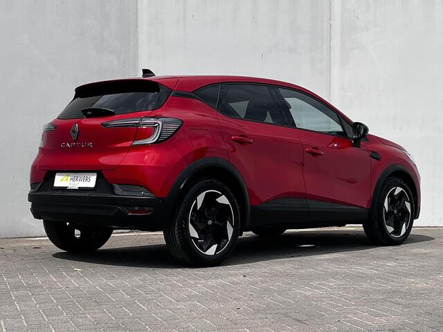 Renault CAPTUR 1.3 mild hybrid 160 techno Automaat / Weinig km / Trekgewicht 1.500 kg / Adaptieve CC / Stuur- en stoelverwarming / Navi groot scherm / Apple Carplay Android / 18" wielen /