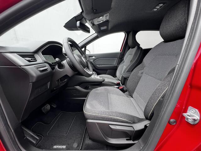 Renault CAPTUR 1.3 mild hybrid 160 techno Automaat / Weinig km / Trekgewicht 1.500 kg / Adaptieve CC / Stuur- en stoelverwarming / Navi groot scherm / Apple Carplay Android / 18" wielen /
