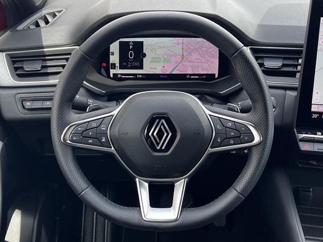 Renault CAPTUR 1.3 mild hybrid 160 techno Automaat / Weinig km / Trekgewicht 1.500 kg / Adaptieve CC / Stuur- en stoelverwarming / Navi groot scherm / Apple Carplay Android / 18" wielen /