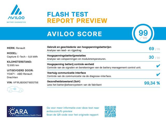 Renault CAPTUR E-Tech Phev 160pk iconic | Bose | Schuif kantel dak | Lederen bekleding | Stoelverwarming voor |