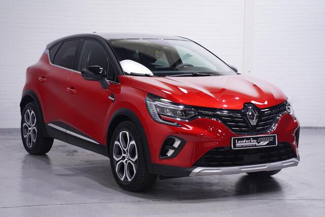 Renault CAPTUR 1.3 mild hybrid 160 iconic camera apple navigatie PDC v+a digitale-cockpit LMV 18-inch schakelflippers DAB Cruise privateglas clima grootlicht-assist keyless entry/start stuurverwarming LED-verlichting