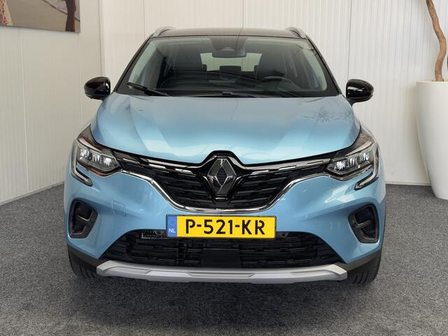 Renault CAPTUR 1.3 TCe 130 INTENS STOF/LEDER NAVIGATIE CRUISE CONTROL CLIMATE CONTROL BLUETOOTH MEDIA VOORBEREIDING TELEFOON KEYLESS GO RIJSTROOKSENSOREN ACHTERUITRIJCAMERA ZEER MOOI !! 3010
